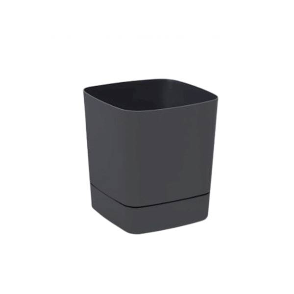 DONICA Z PODSTAWKĄ CLIMA 250x250 RECYCLED ANTRACYT