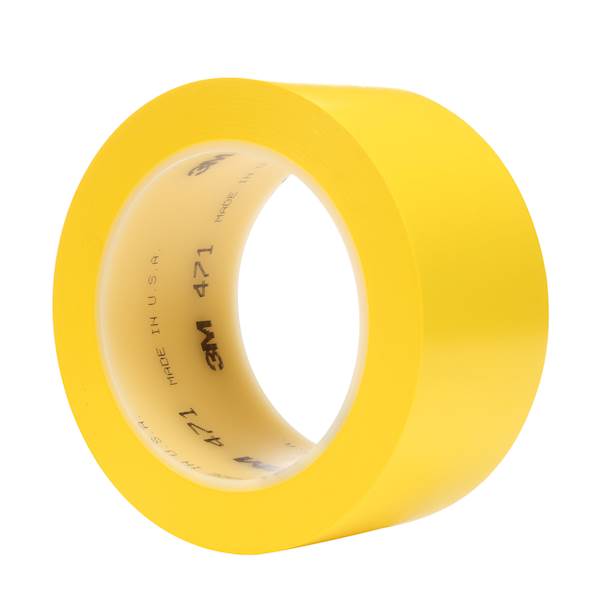 471 Taśma winylowa 50 mm x 33 m żółta