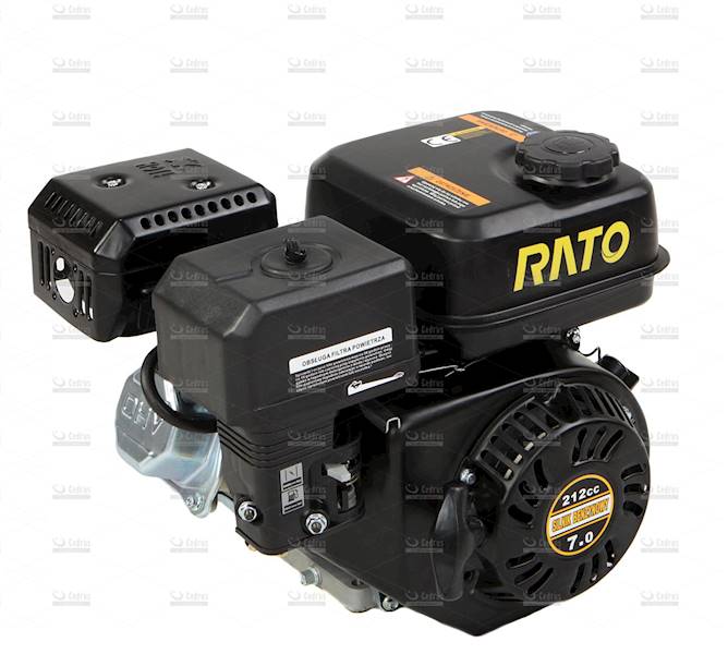 Silnik RATO R210 wał 19 mm 3/4 cala / wał poziomy 
