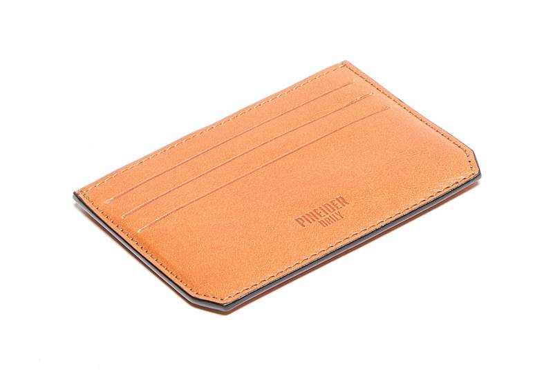 PINEIDER-DAILY CARD HOLDER- BRĄZ-CUOIO