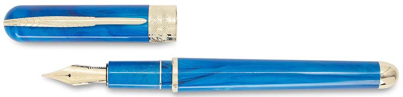 PINEIDER-PIÓRO AVATAR DE LUXE GOLD NEPTUN BLUE 14K