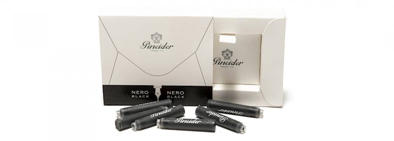 PINEIDER-NABOJE"8459"056"BLACK  - 6szt.