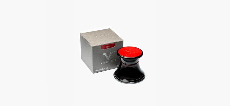 VISCONTI "A02203" ATRAMENT 50ML.ASS RED