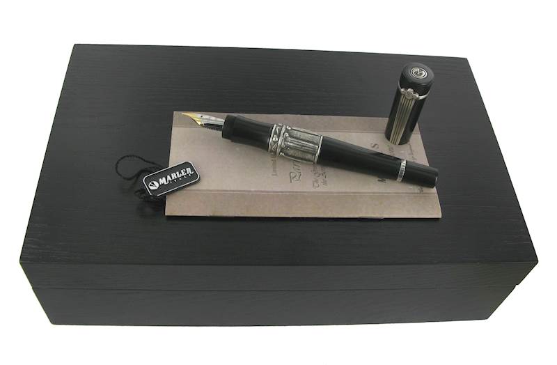 MARLEN-ALTRO PARTENONE PIÓRO STILO-GOLD 18KT.