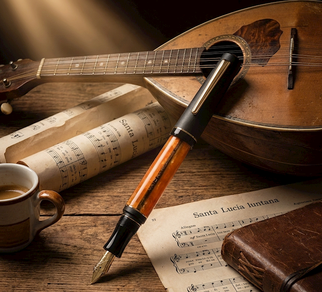 MAIORA PIÓRO IMPRONTE GOLD PLATED 