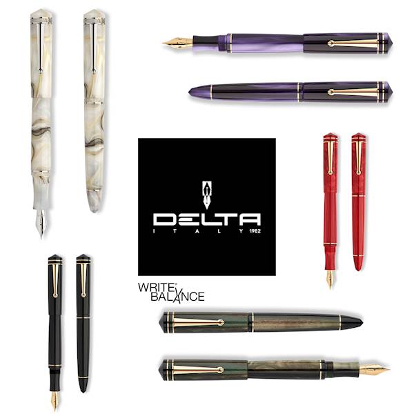 DELTA-PIÓRO WRITE BALANCE VIOLET GOLD TRIMS