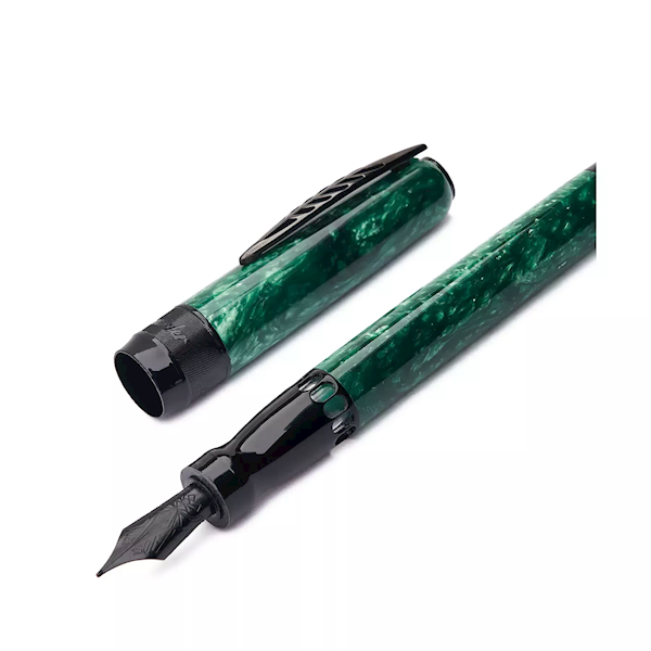 PINEIDER-PIÓRO LGB ROCK STILO-BLACK-TRIMS-GREEN