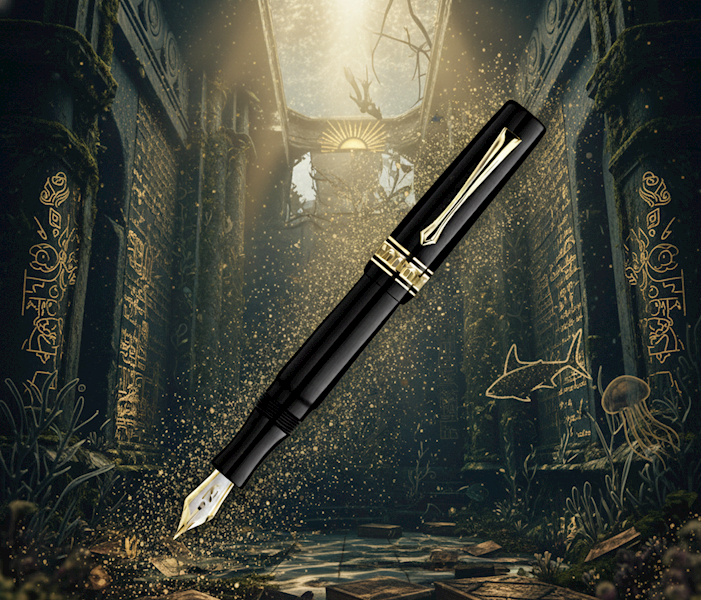 NETTUNO-PIÓRO N-E 2.0  PELAGOS  GOLD TRIMS