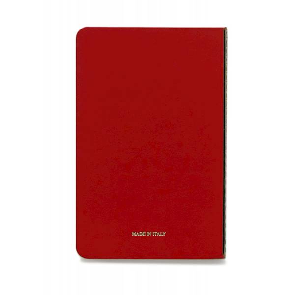 PINEIDER-NOTES QUADERNO JAZZ- 9X14 80P-80GW-ROSSO