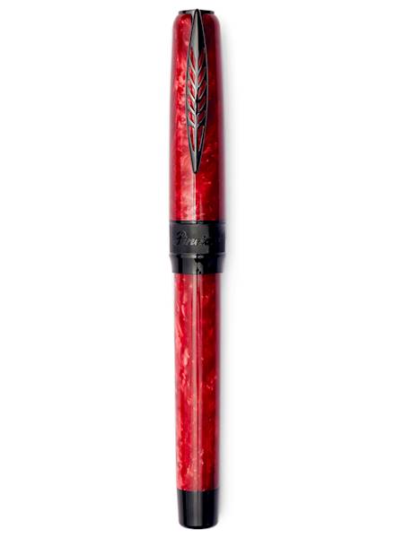 PINEIDER-PIÓRO LGB ROCK STILO-BLACK-TRIMS-RED
