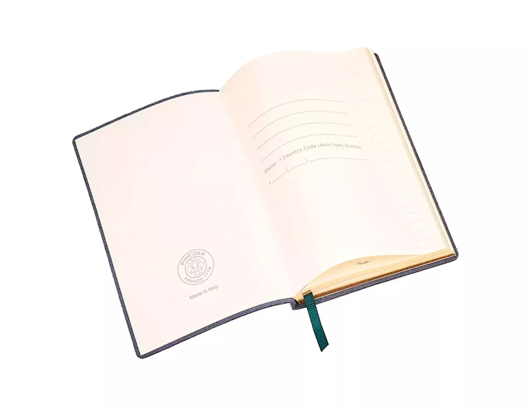 PINEIDER-NOTES MILANO 9X14-80G-TURQUOISE GOLD