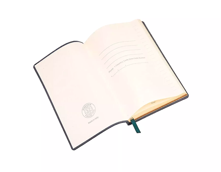 PINEIDER-NOTES MILANO 9X14-80G-BLUE GOLD