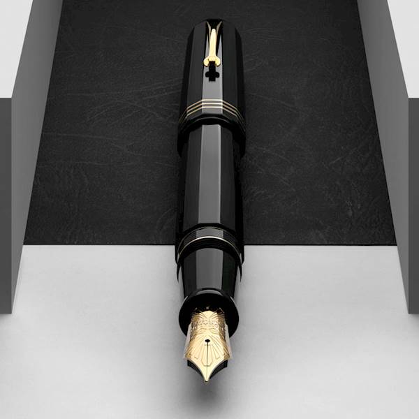 LEONARDO-PIÓRO "VULC" DODICI 14KT.GOLD TRIMS+INK