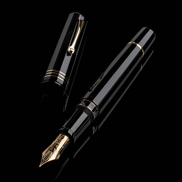 LEONARDO-PIÓRO "VULC" DODICI 14KT.GOLD TRIMS+INK