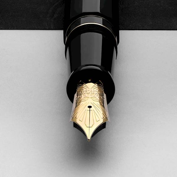 LEONARDO-PIÓRO "VULC" DODICI 14KT.GOLD TRIMS+INK