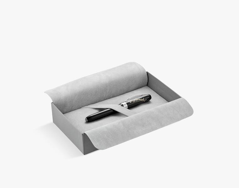 VISCONTI-PIÓRO"KP64-01-FP" HITCHCOCK BLACK