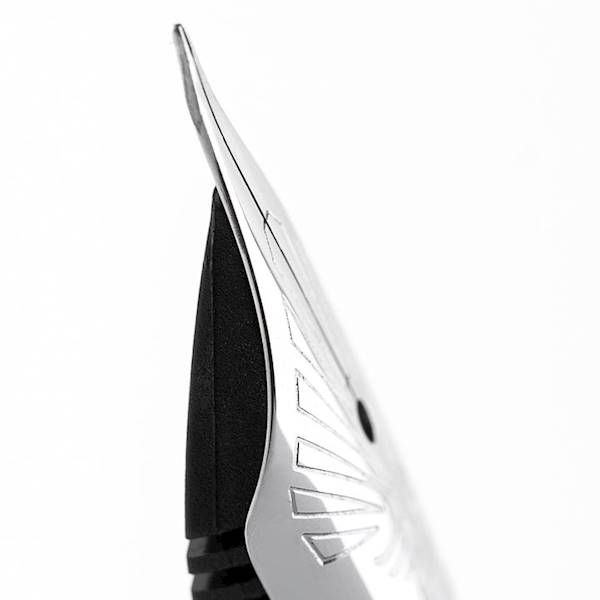 LEONARDO-PIÓRO ESSENZA POLIEDRICA BLACK STEEL NIB