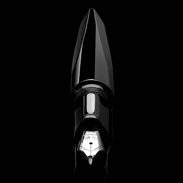 LEONARDO-PIÓRO ESSENZA POLIEDRICA BLACK STEEL NIB