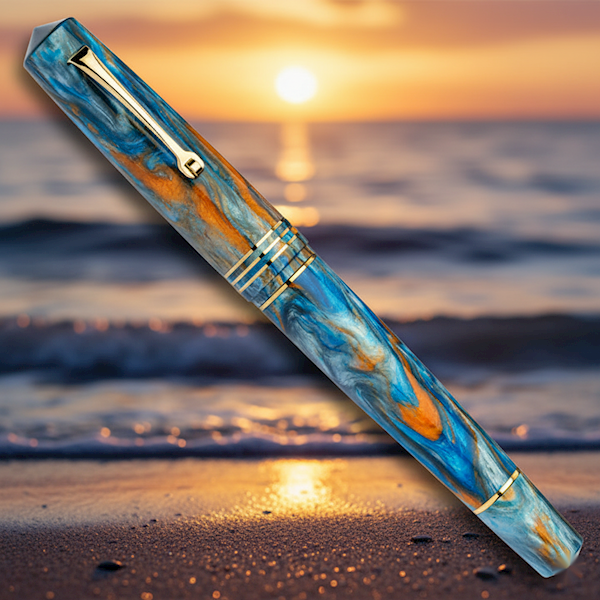 LEONARDO-PIÓRO "MZG"OCEAN SUNRISE GOLD TRIMS