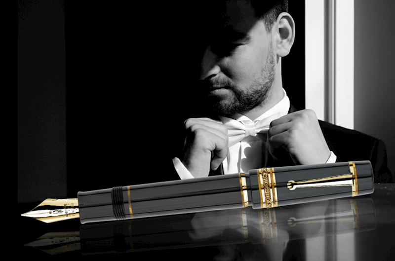 DELTA-PIÓRO-DV SOIREE ORGINAL OVERSIZE GOLD 14KT