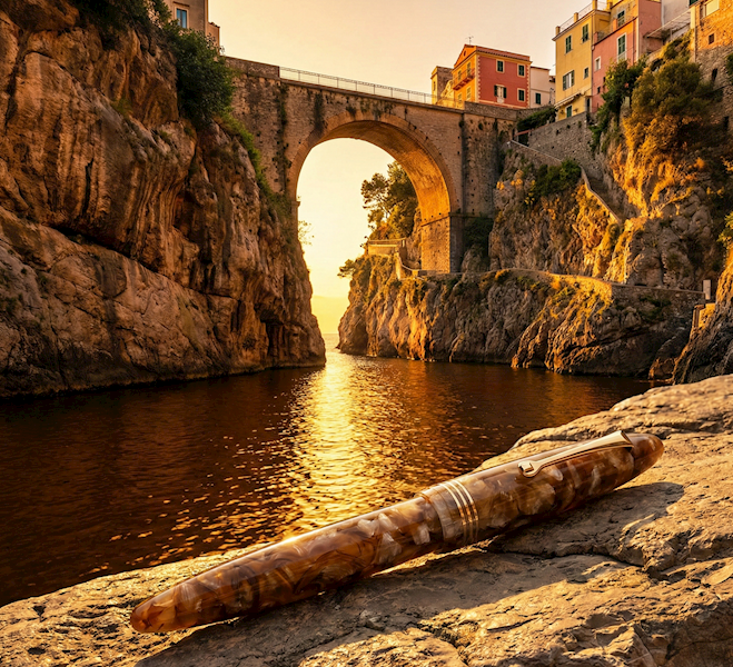 LEONARDO-PIÓRO"FURORE" AMBRA GOLD TRIMS