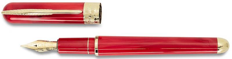 PINEIDER-PIÓRO AVATAR DE LUXE GOLD DEVIL RED 14KT.