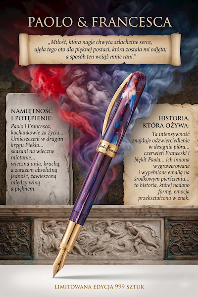 VISCONTI-PIÓRO"KP10-55" PAOLO&FRANCESCA LIMIT 999