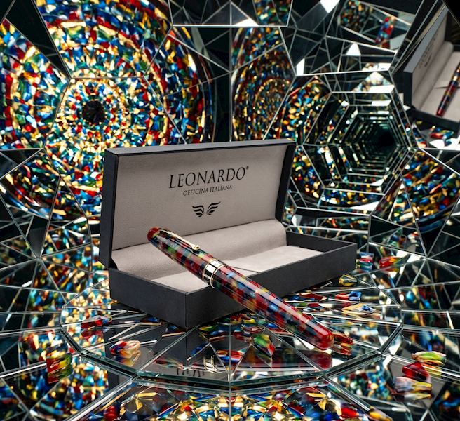 LEONARDO-PIÓRO-VIRTUOSA CRYSTAL GOLD TRIMS