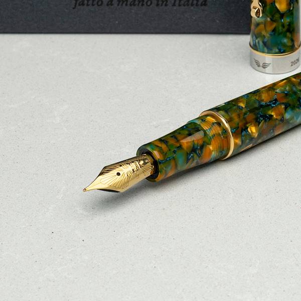 LEONARDO-PIÓRO-VIRTUOSA GIRASOLE GOLD TRIMS