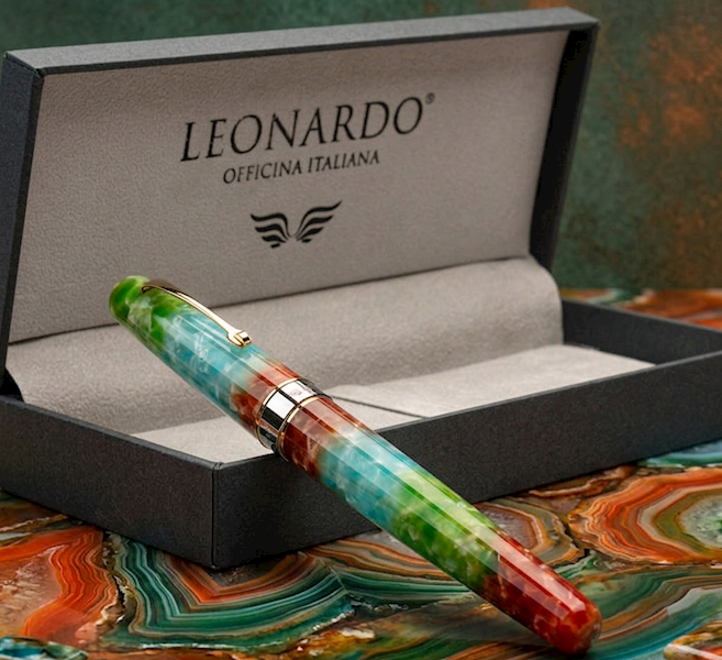 LEONARDO-PIÓRO-VIRTUOSA PURA VIDA GOLD TRIMS