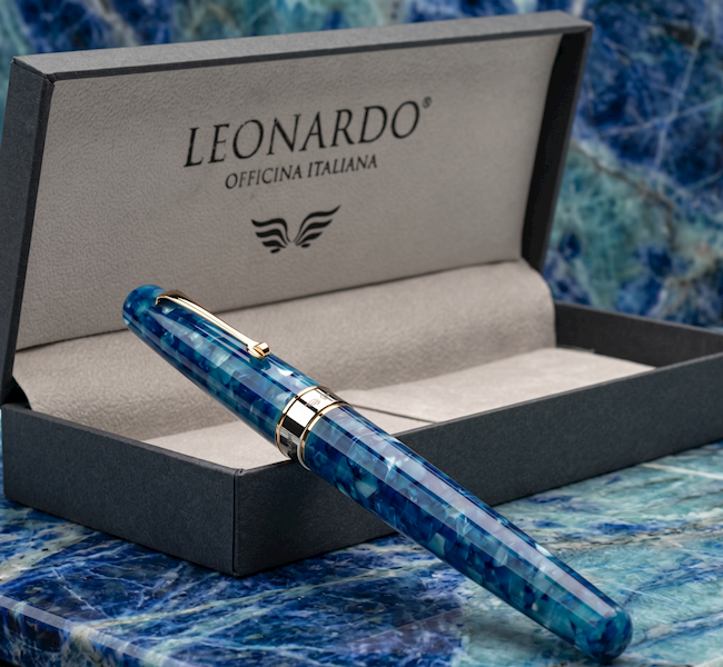 LEONARDO-PIÓRO-VIRTUOSA MARINA PICCOLA GOLD TRIMS