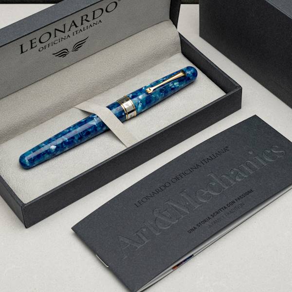 LEONARDO-PIÓRO-VIRTUOSA MARINA PICCOLA GOLD TRIMS