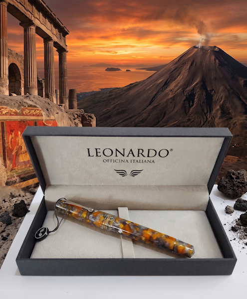 LEONARDO-PIÓRO "MZ" LAVA AND ASH  SILVER TRIMS
