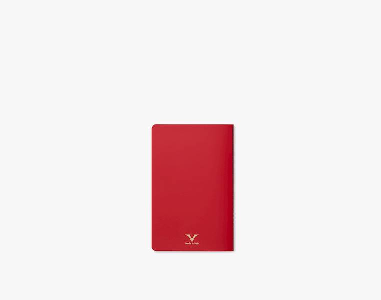 VISCONTI KQ01-NOTEBOOK RED 90X140mm