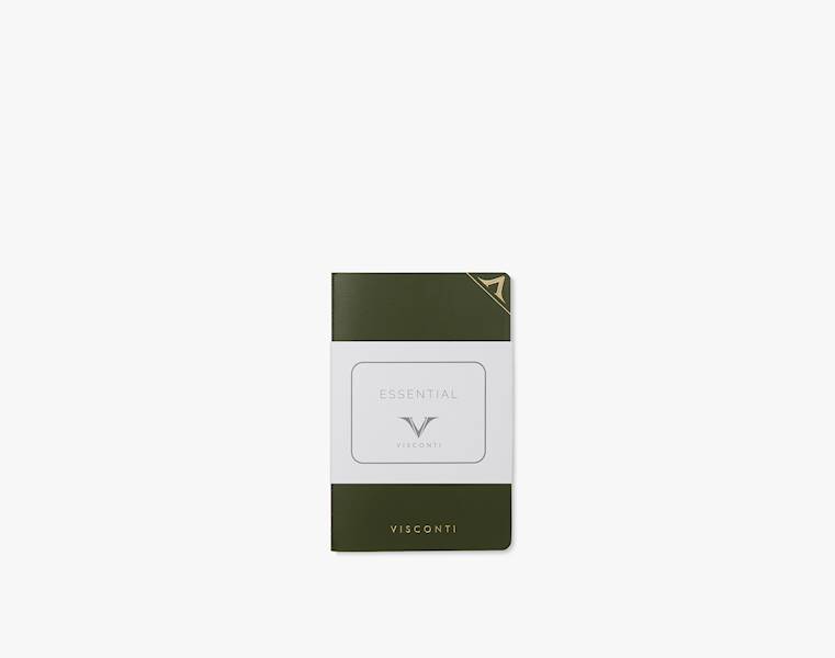 VISCONTI KQ01-NOTEBOOK GREEN 90X140mm