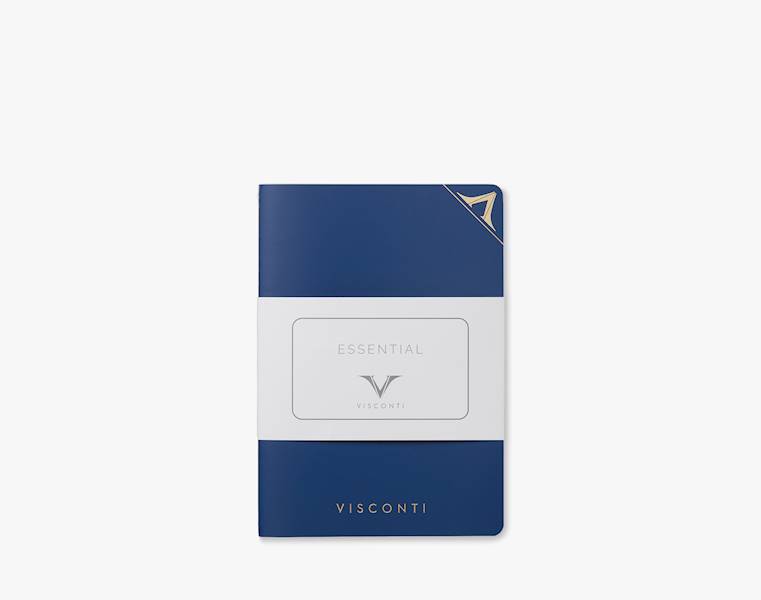 VISCONTI KQ02-NOTEBOOK BLUE 145x210mm