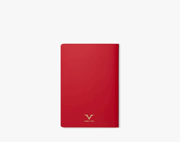 VISCONTI KQ02-NOTEBOOK RED 145x210mm