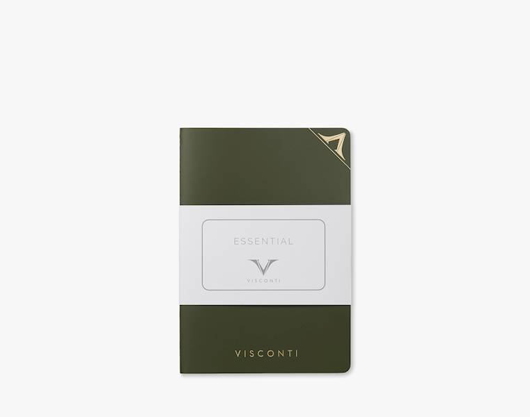 VISCONTI KQ02-NOTEBOOK GREEN 145x210mm
