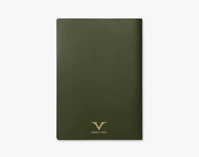 VISCONTI KQ03-NOTEBOOK GREEN 210x297mm