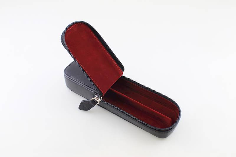 VISCONTI- KL40-02  ETUI NA 2 PIÓRA RED