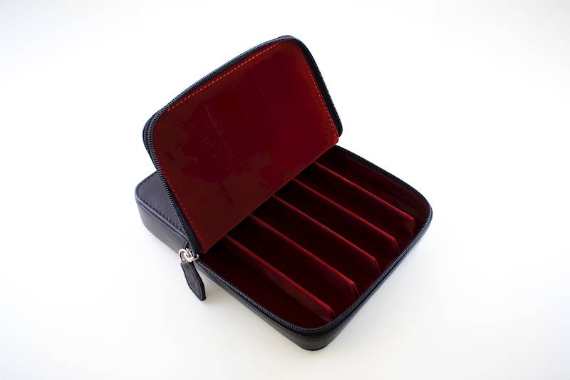 VISCONTI- KL40-06  ETUI NA 6 PIÓR RED