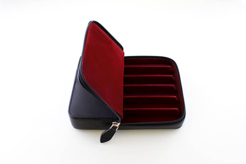 VISCONTI- KL40-06  ETUI NA 6 PIÓR RED