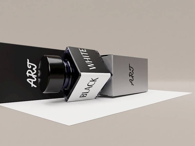 ART-ATRAMENT BLACK&WHITE BLUE 30ML