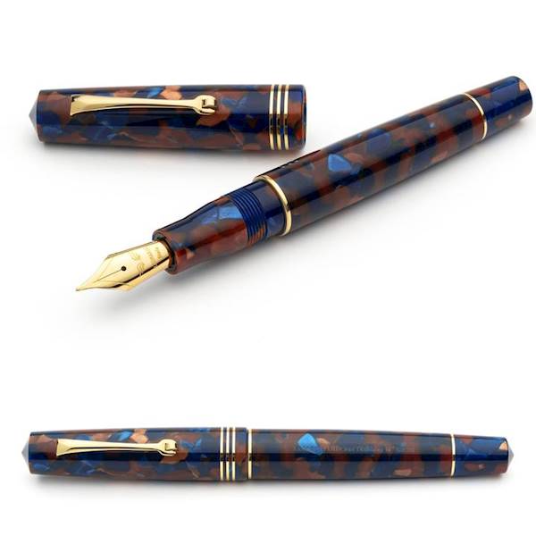 LEONARDO-PIÓRO "MZ" PIETRA MARINA GOLD TRIMS