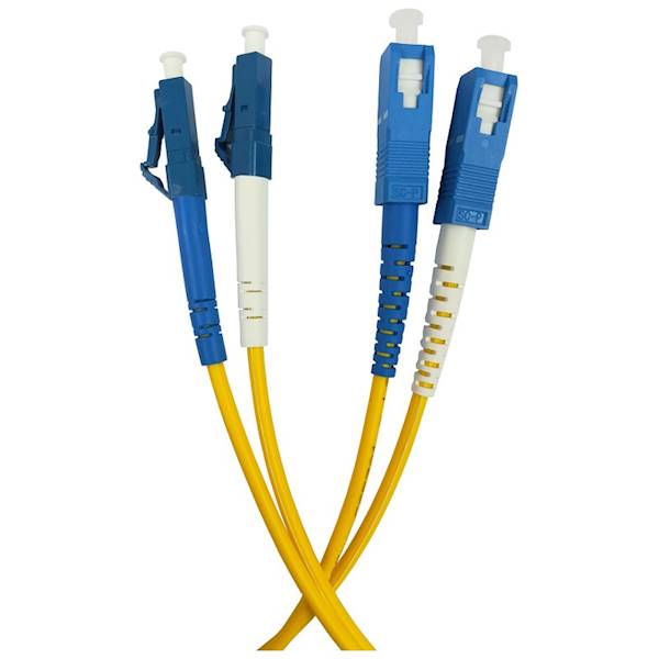 AFL Patchcord SC/PC-LC/PC SM 9/125 2m dx