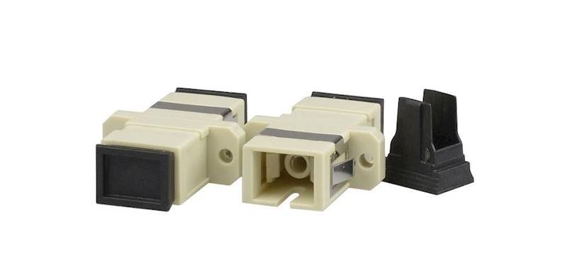 AFL Adapter SC/PC MM OM2 simplex beżowy