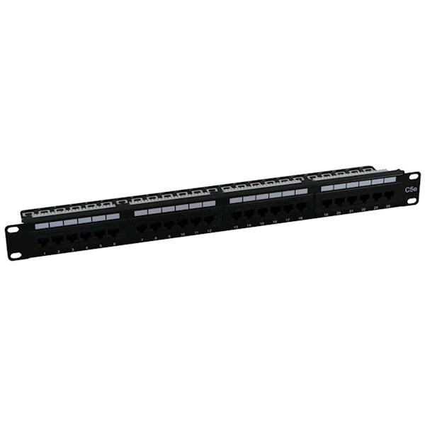 AFL Patchpanel C5e UTP 24-port 1U 19"