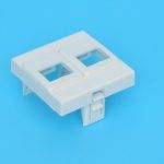 IS 2E45 Adapter 2xRJ45 45x45 mm
