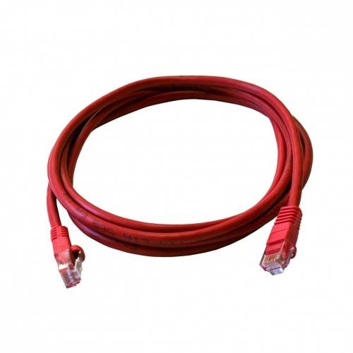Patchcord C5e UTP 0,5m czerwony