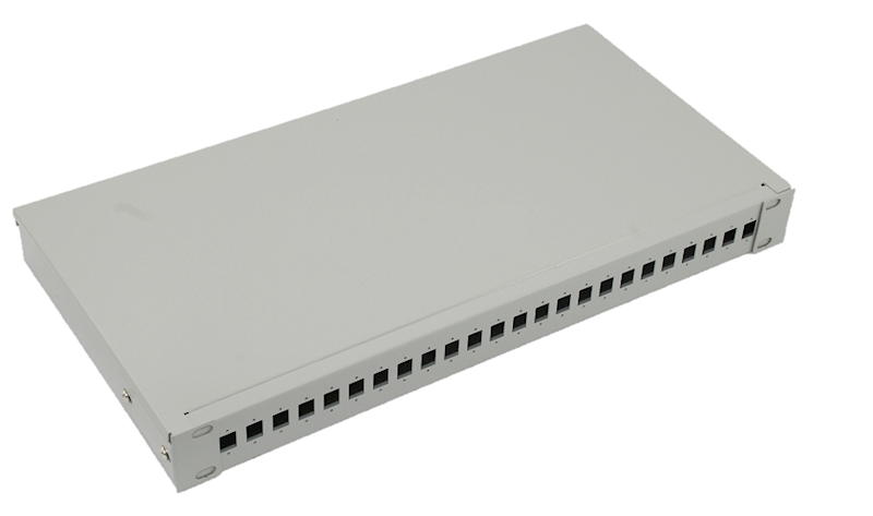19" Przełącznica światłowodowa 1U 24xSC simplex